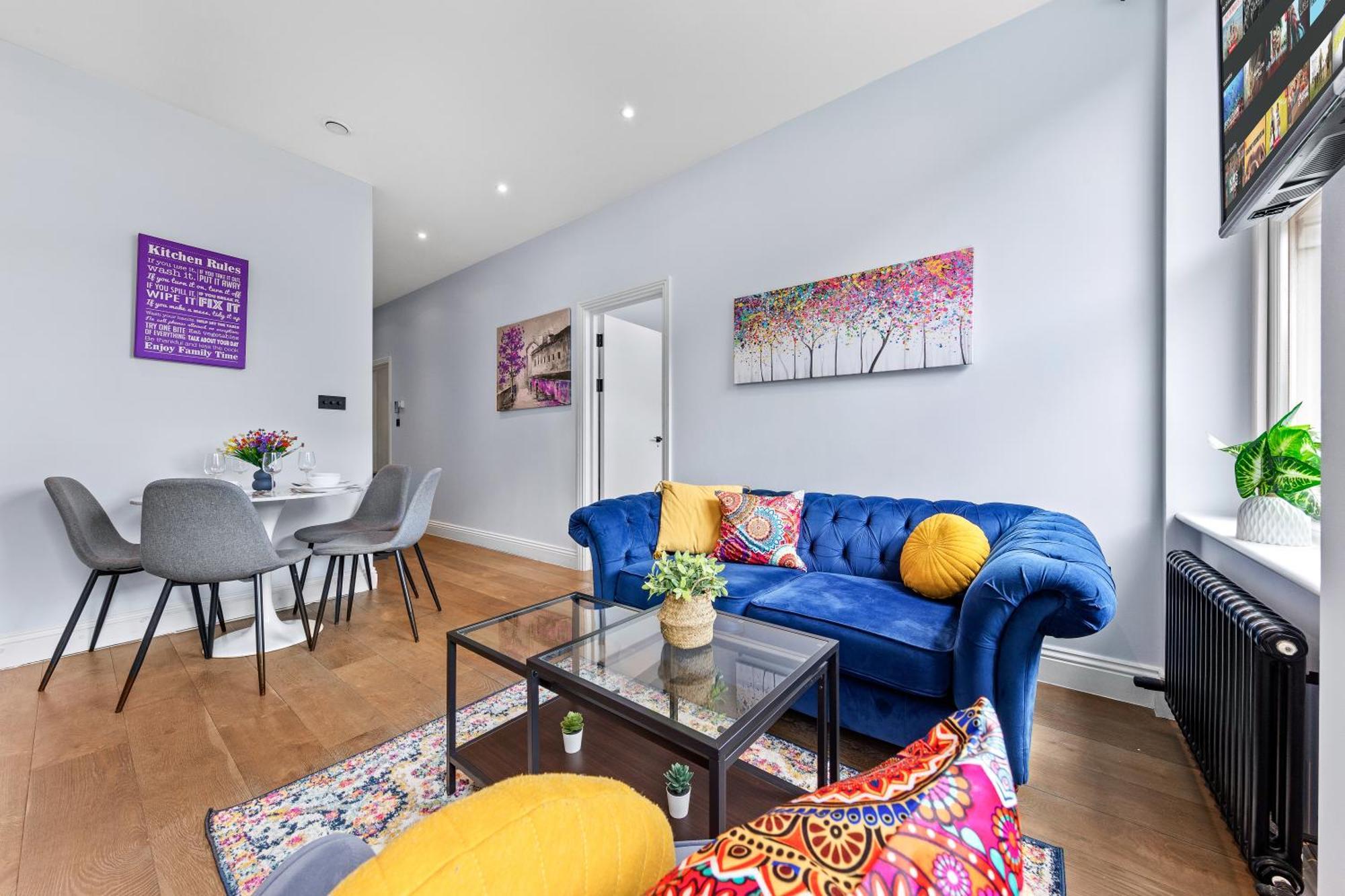 Stylish 2 Bedroom Apartment In Westminster Sleeps 5 With Ac Londres Extérieur photo